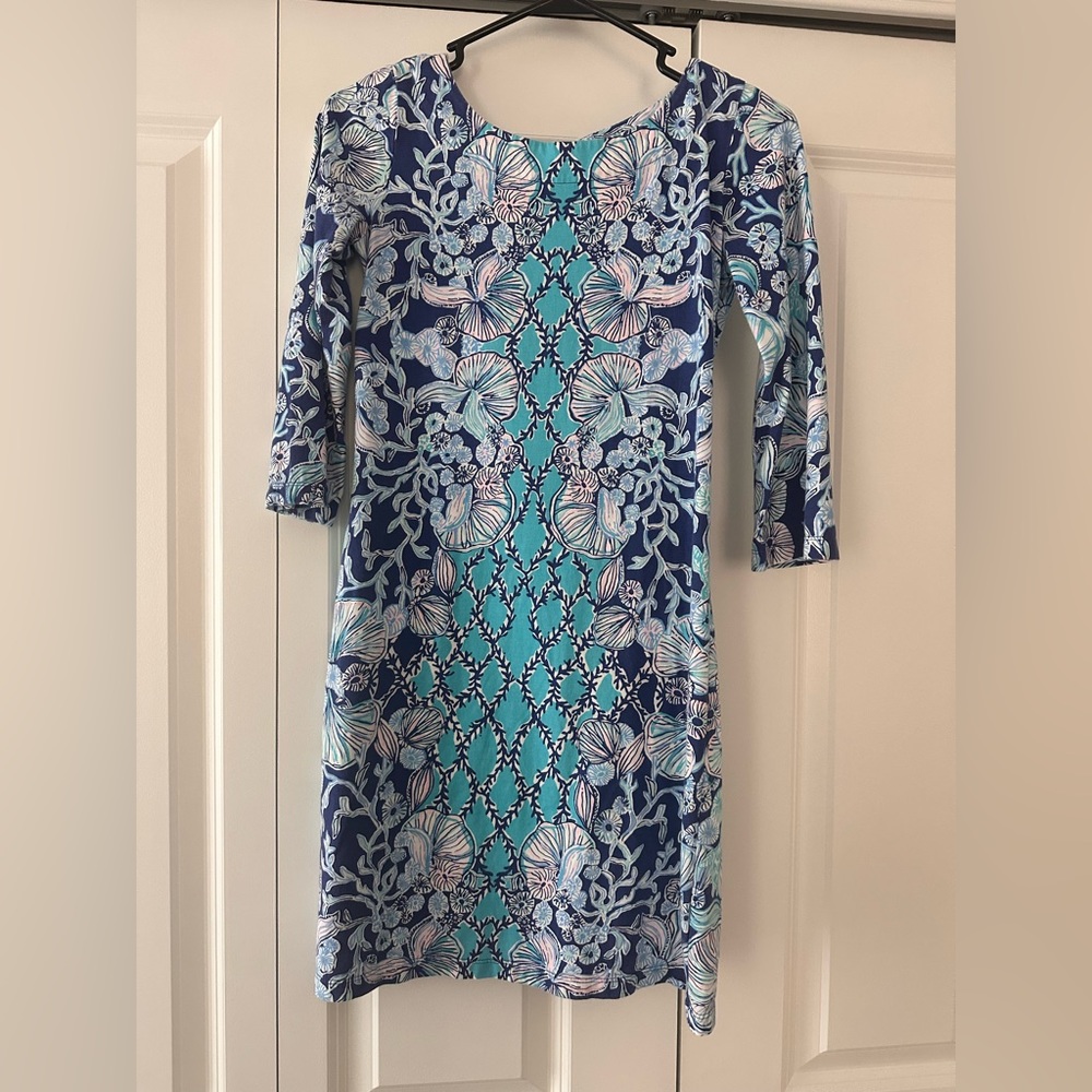 Lilly Pulitzer XS long sleeve cotton dress